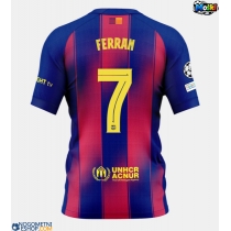 Moški Nogometni dresi Barcelona Ferran Torres #7 Domači 2025-26 Kratek Rokav